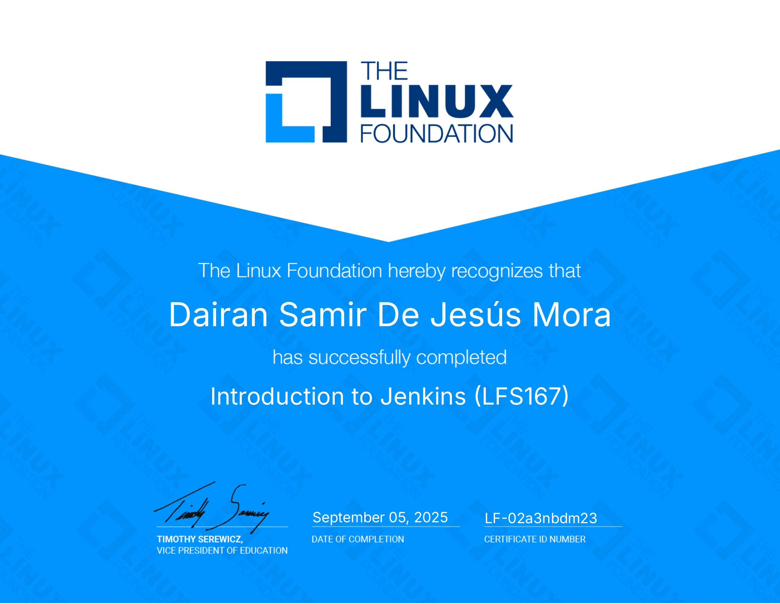 LFS167: Introduction to Jenkins (The Linux Foundation)