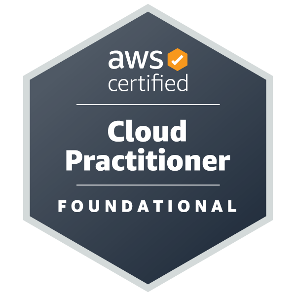AWS Cloud Certified Cloud Practitioner
